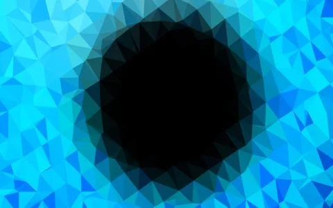 Light BLUE vector abstract mosaic pattern. Illustrazione stock