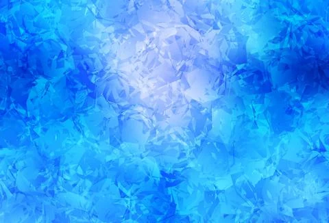 Light BLUE vector abstract pattern with roses, flowers. Illustrazione stock