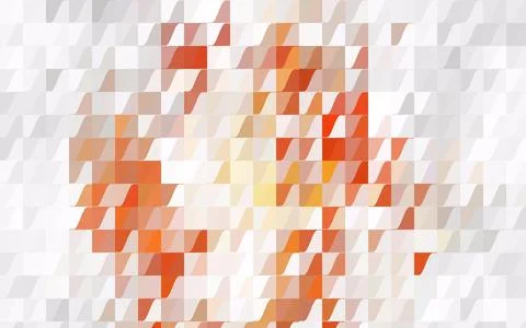 Light BLUE vector abstract pattern made up of colored triangles on white back イラスト素材