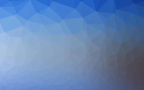Light BLUE vector abstract polygonal texture. Stock Illustration