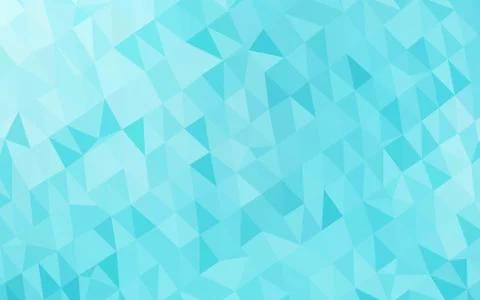 Light BLUE vector abstract polygonal texture. Illustrazione stock
