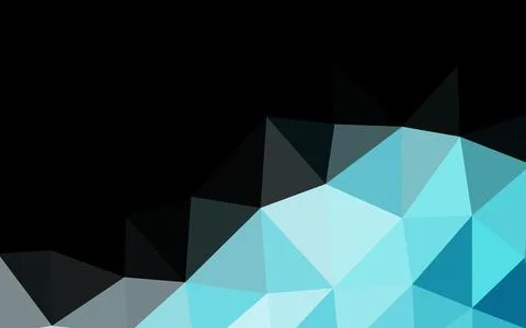 Light BLUE vector abstract polygonal layout. イラスト素材