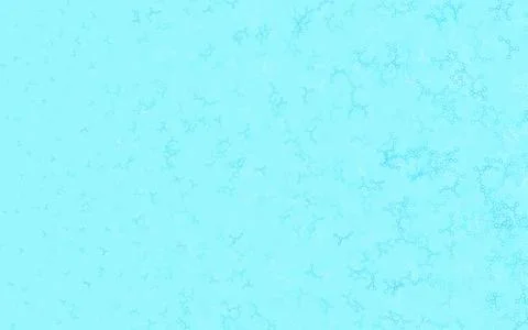 Light BLUE vector backdrop with artificial intelligence data. Stock Illustration