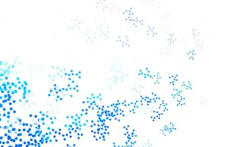 Light BLUE vector backdrop with artificial intelligence data. 스톡 일러스트