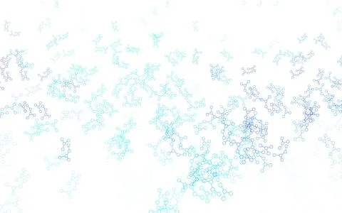 Light BLUE vector backdrop with artificial intelligence data. イラスト素材