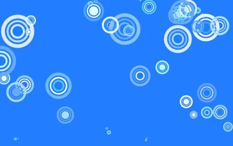 Light BLUE vector backdrop with dots. Stock Illustration