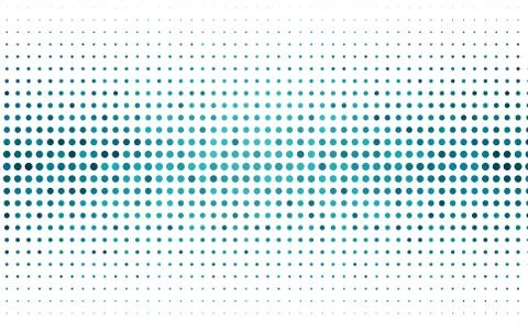 Light BLUE vector backdrop with dots. Stock Illustration