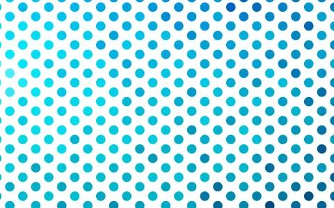 Light BLUE vector backdrop with dots. Stock-Illustration