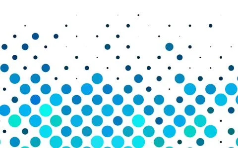 Light BLUE vector backdrop with dots. Stock-Illustration
