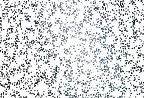 Light BLUE vector backdrop with dots. Illustrazione stock