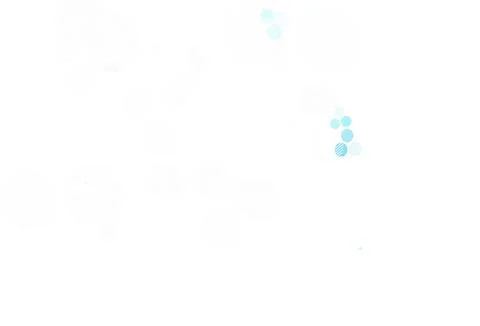 Light BLUE vector backdrop with dots. Stock Illustration