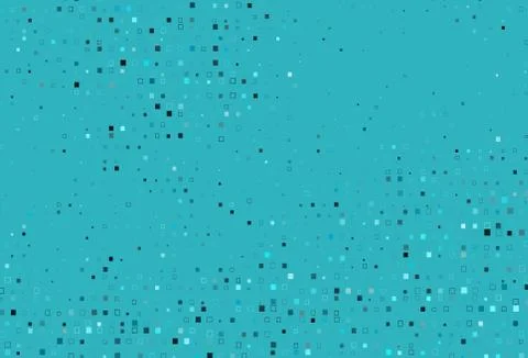 Light BLUE vector backdrop with lines, rectangles. Stock Illustration