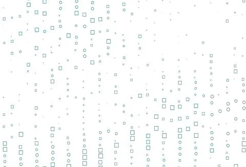 Light BLUE vector backdrop with lines, rectangles. Illustrazione stock