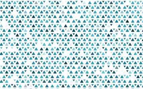 Light BLUE vector backdrop with lines, triangles. Stock Illustration