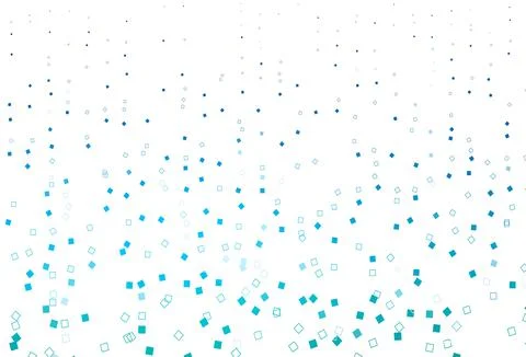Light BLUE vector backdrop with lines, rectangles. Stock Illustration