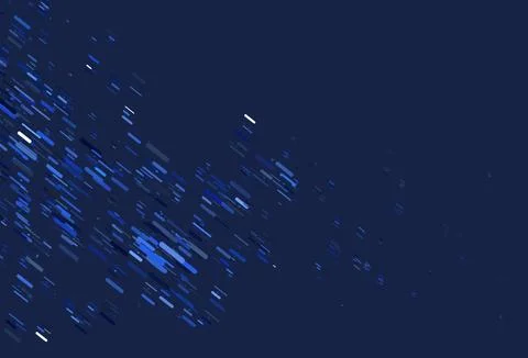 Light BLUE vector backdrop with long lines. 스톡 일러스트