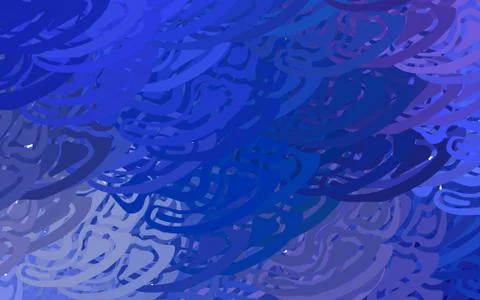 Light BLUE vector backdrop with polygonal shapes. Stock Illustration