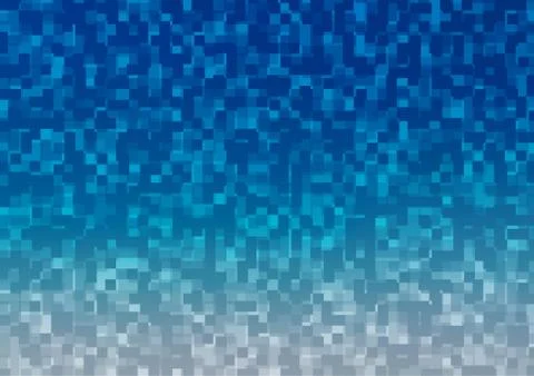 Light BLUE vector backdrop with rectangles, squares. Illustrazione stock