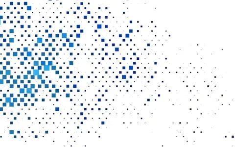 Light BLUE vector backdrop with rectangles, squares. Stock-Illustration