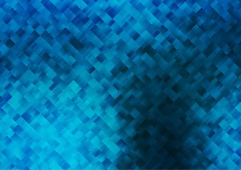 Light BLUE vector backdrop with rectangles, squares. 스톡 일러스트