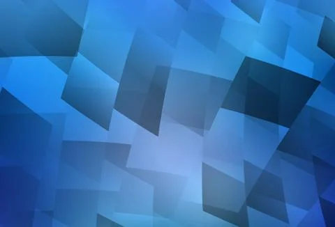 Light BLUE vector backdrop with rhombus. Stock Illustration