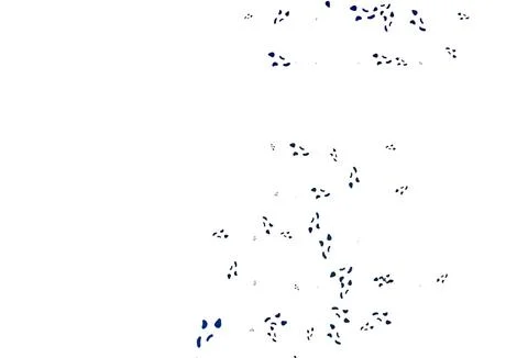 Light BLUE vector background with abstract forms. Stock Illustration