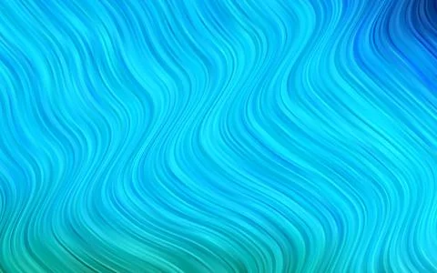 Light BLUE vector background with bubble shapes. Stock Illustration