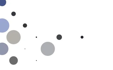 Light BLUE vector background with bubbles. Stock Illustration
