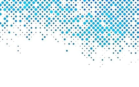 Light BLUE vector background with bubbles. 스톡 일러스트