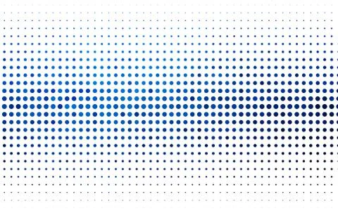 Light BLUE vector background with bubbles. Illustrazione stock