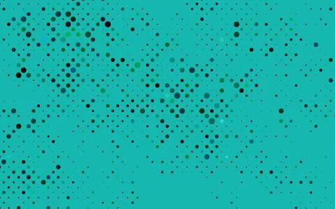 Light BLUE vector background with bubbles. Illustrazione stock