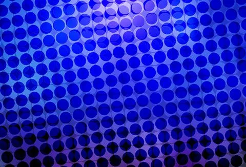 Light BLUE vector background with bubbles. Stock Illustration