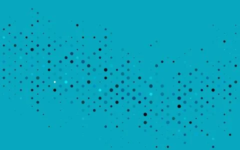 Light BLUE vector background with bubbles. 스톡 일러스트