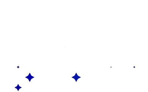 Light BLUE vector background with colored stars. 스톡 일러스트