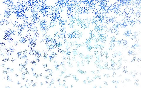Light BLUE vector background with forms of artificial intelligence. イラスト素材