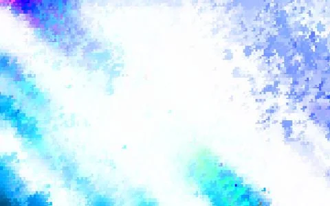 Light BLUE vector background in polygonal style. Stock Illustration