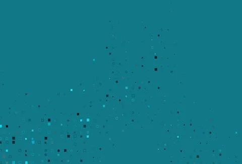 Light BLUE vector background with rectangles. Stock Illustration