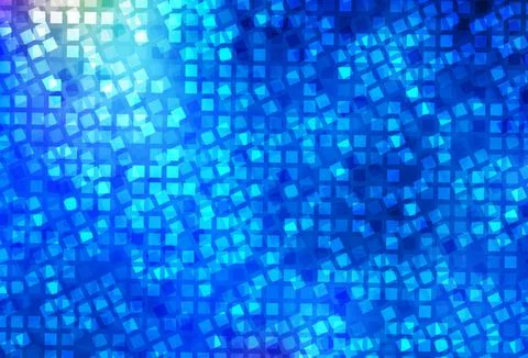 Light BLUE vector background with rectangles. Illustrazione stock