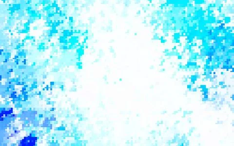 Light BLUE vector background with rectangles. Stock Illustration