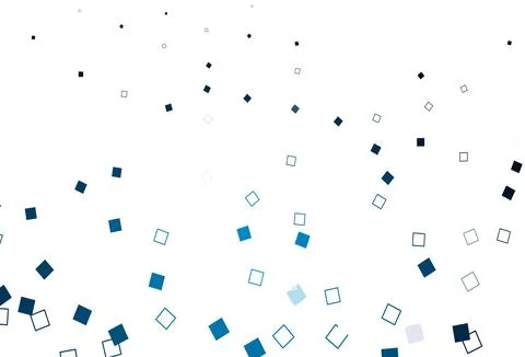 Light BLUE vector background with rectangles. Illustrazione stock