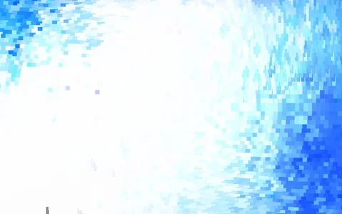 Light BLUE vector background with rectangles. Illustrazione stock