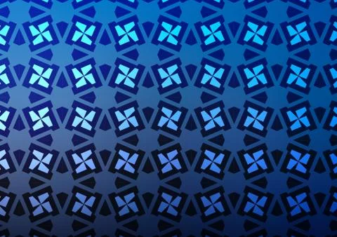 Light BLUE vector background with triangles, rectangles. 스톡 일러스트