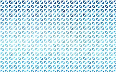 Light BLUE vector background with triangles. 스톡 일러스트