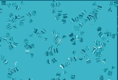 Light BLUE vector background with triangles, circles, cubes. Ilustración de archivo