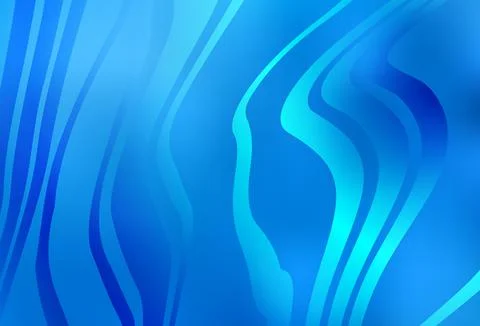 Light BLUE vector background with wry lines. Stock Illustration