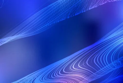 Light BLUE vector blurred bright pattern. Illustrazione stock