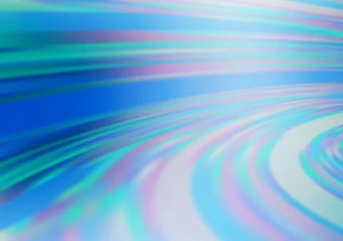 Light BLUE vector blurred bright pattern. Stock-Illustration