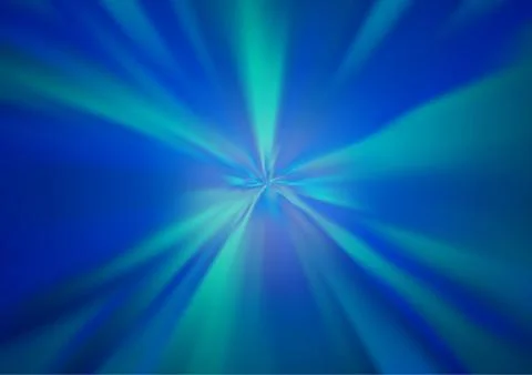 Light BLUE vector blurred bright pattern. Stock-Illustration