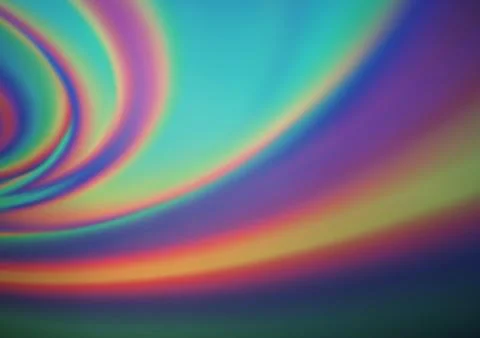 Light BLUE vector blurred bright template. Stock Illustration