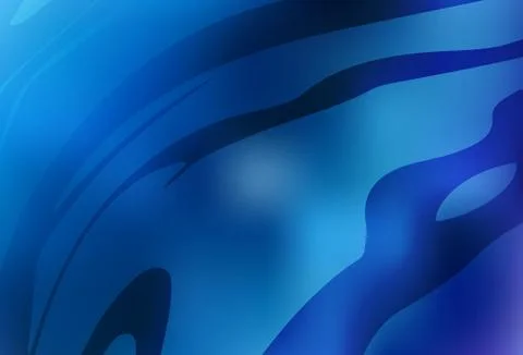 Light BLUE vector blurred shine abstract template. Stock Illustration